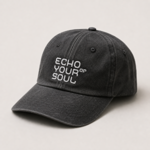 Echo of Your Soul 刺繡 LOGO 水洗老帽
