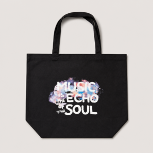 Music is the Echo of Your Soul 塗鴉托特包